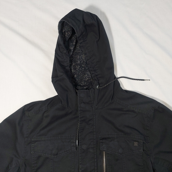 Tony Hawk Black Utility Field Jacket, Small - Picture 3 of 12